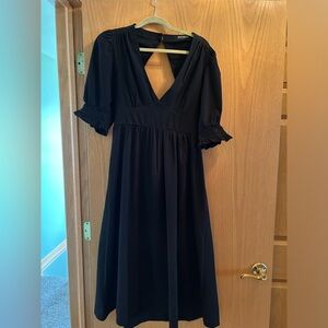 Divination Textured Midi Dress